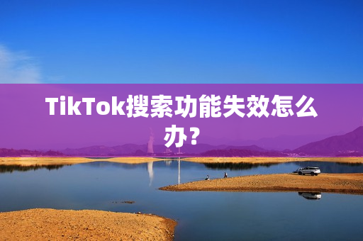 TikTok搜索功能失效怎么办？