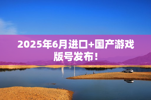 2025年6月进口+国产游戏版号发布！