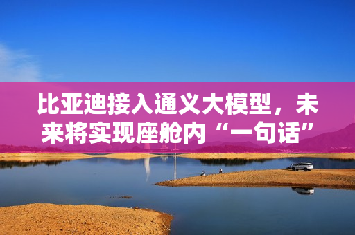 比亚迪接入通义大模型，未来将实现座舱内“一句话”买票点单