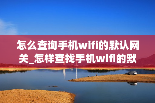 怎么查询手机wifi的默认网关_怎样查找手机wifi的默认网关