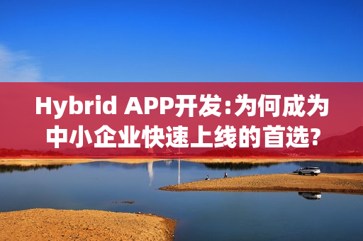 Hybrid APP开发:为何成为中小企业快速上线的首选?
