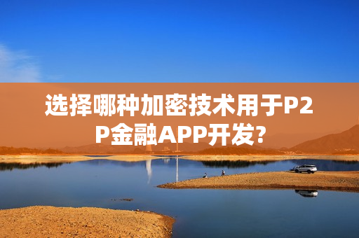 选择哪种加密技术用于P2P金融APP开发?