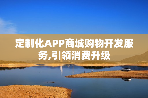 定制化APP商城购物开发服务,引领消费升级