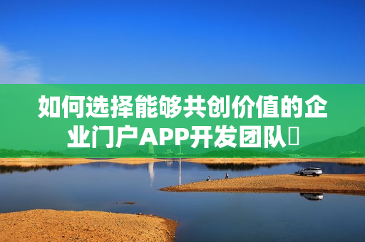 如何选择能够共创价值的企业门户APP开发团队‌