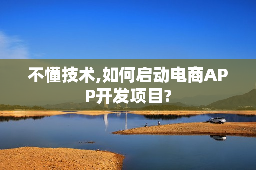 不懂技术,如何启动电商APP开发项目?