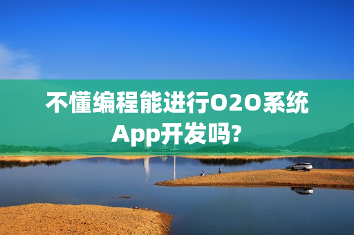 不懂编程能进行O2O系统App开发吗?