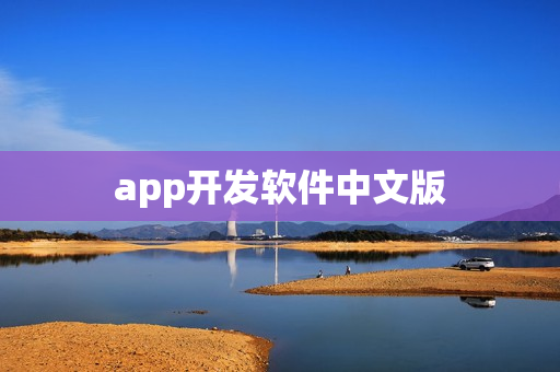 app开发软件中文版