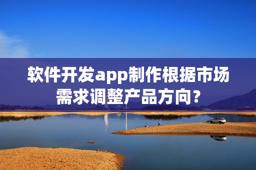 软件开发app制作根据市场需求调整产品方向？
