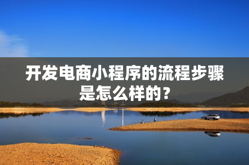 开发电商小程序的流程步骤是怎么样的？
