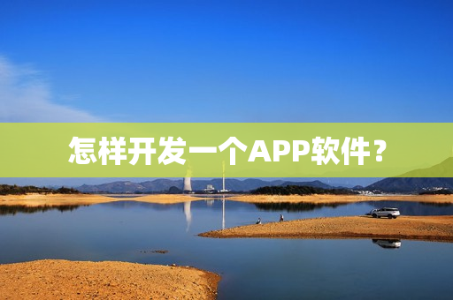 怎样开发一个APP软件？