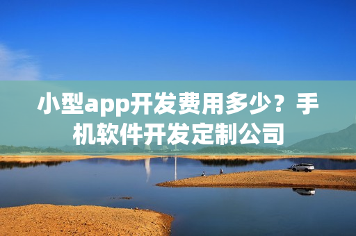 小型app开发费用多少？手机软件开发定制公司