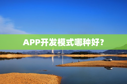 APP开发模式哪种好？