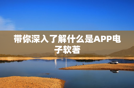 带你深入了解什么是APP电子软著