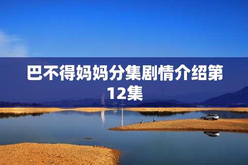 巴不得妈妈分集剧情介绍第12集