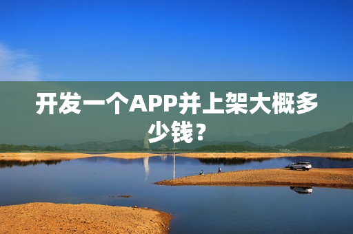 开发一个APP并上架大概多少钱？