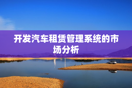 开发汽车租赁管理系统的市场分析