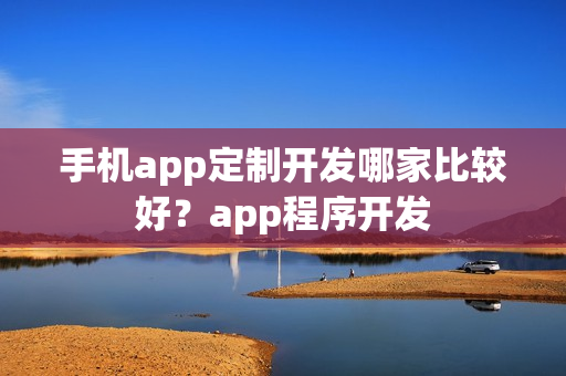 手机app定制开发哪家比较好？app程序开发