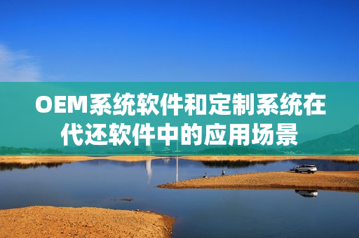 OEM系统软件和定制系统在代还软件中的应用场景