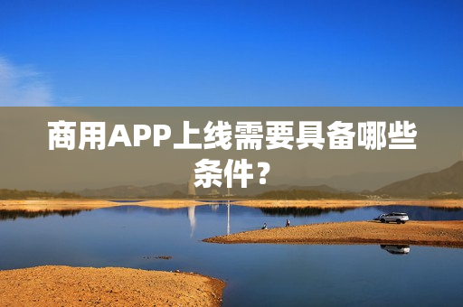 商用APP上线需要具备哪些条件？