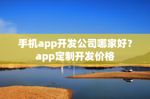 手机app开发公司哪家好？app定制开发价格