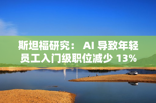 斯坦福研究： AI 导致年轻员工入门级职位减少 13%