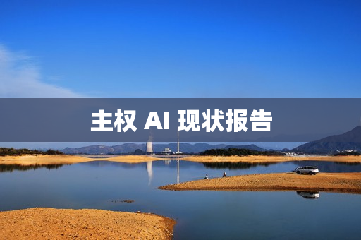 主权 AI 现状报告