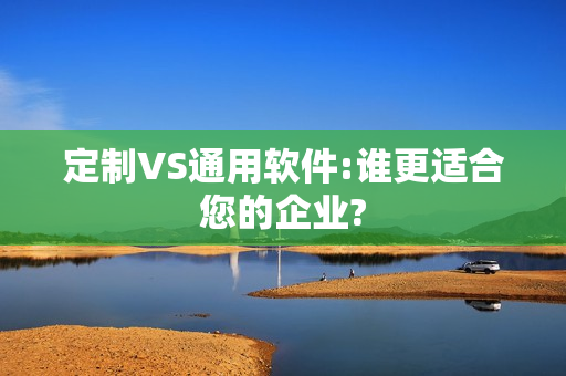 定制VS通用软件:谁更适合您的企业?