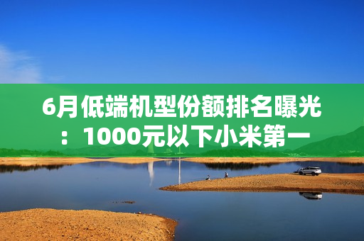 6月低端机型份额排名曝光：1000元以下小米第一