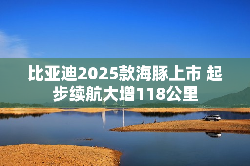 比亚迪2025款海豚上市 起步续航大增118公里