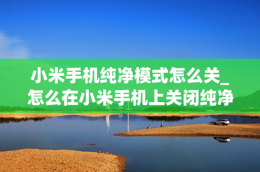 小米手机纯净模式怎么关_怎么在小米手机上关闭纯净模式