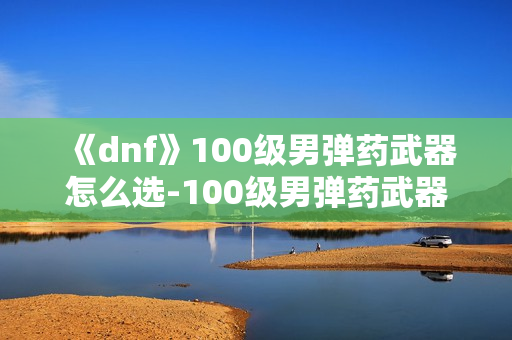 《dnf》100级男弹药武器怎么选-100级男弹药武器选择指南