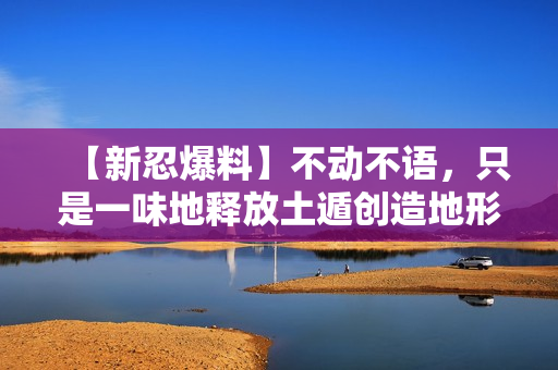 【新忍爆料】不动不语，只是一味地释放土遁创造地形！