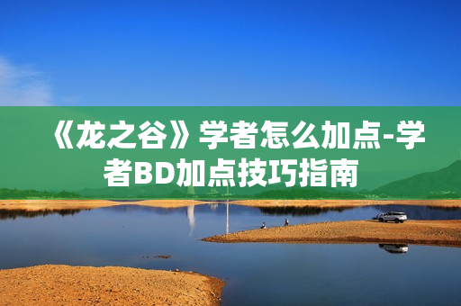 《龙之谷》学者怎么加点-学者BD加点技巧指南