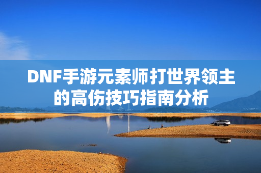 DNF手游元素师打世界领主的高伤技巧指南分析