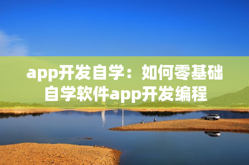 app开发自学：如何零基础自学软件app开发编程