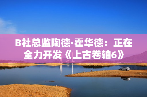 B社总监陶德·霍华德：正在全力开发《上古卷轴6》