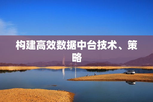 构建高效数据中台技术、策略