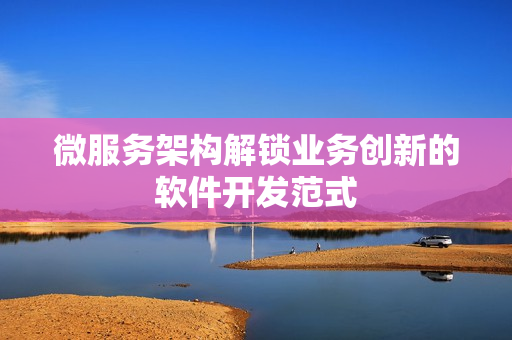 微服务架构解锁业务创新的软件开发范式
