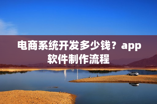 电商系统开发多少钱？app软件制作流程
