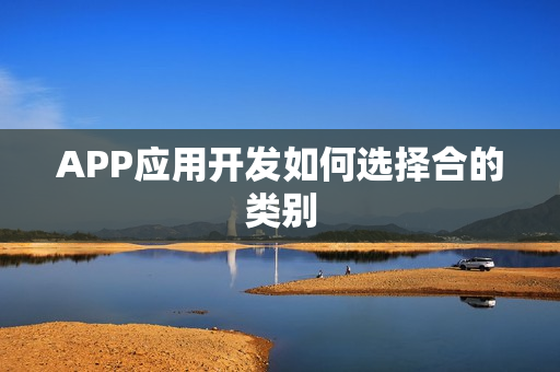 APP应用开发如何选择合的类别