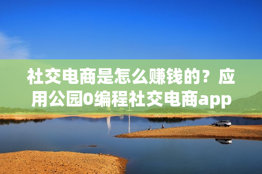 社交电商是怎么赚钱的？应用公园0编程社交电商app开发