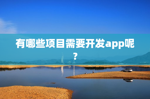 有哪些项目需要开发app呢?