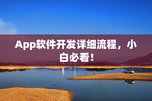 App软件开发详细流程，小白必看！