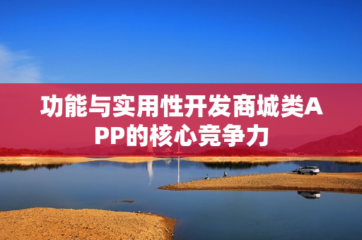 功能与实用性开发商城类APP的核心竞争力