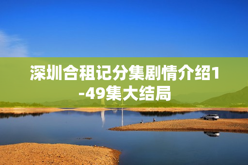 深圳合租记分集剧情介绍1-49集大结局