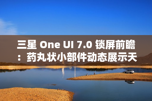 三星 One UI 7.0 锁屏前瞻：药丸状小部件动态展示天气、已连接设备电量、控制多媒体等