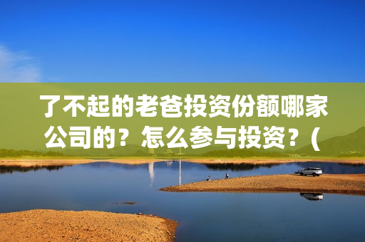 了不起的老爸投资份额哪家公司的？怎么参与投资？(了不起的老爸 投资)