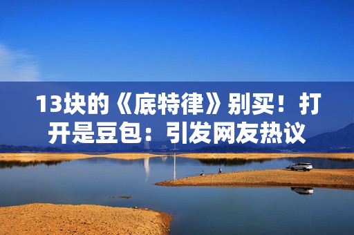 13块的《底特律》别买！打开是豆包：引发网友热议