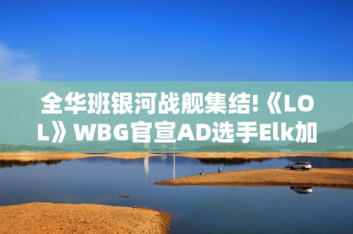 全华班银河战舰集结!《LOL》WBG官宣AD选手Elk加入
