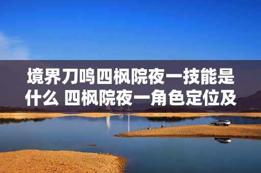 境界刀鸣四枫院夜一技能是什么 四枫院夜一角色定位及技能介绍